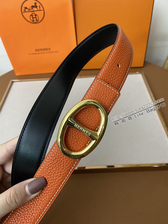 HERMES女士皮帶 愛馬仕雙面用腰帶  jjp1990